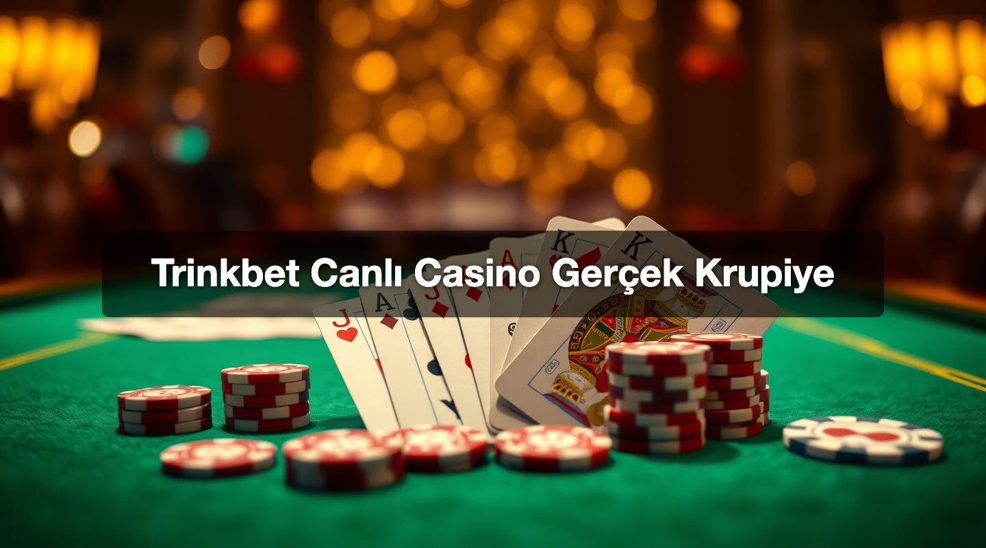 Trinkbet Canlı Casino Gerçek Krupiye